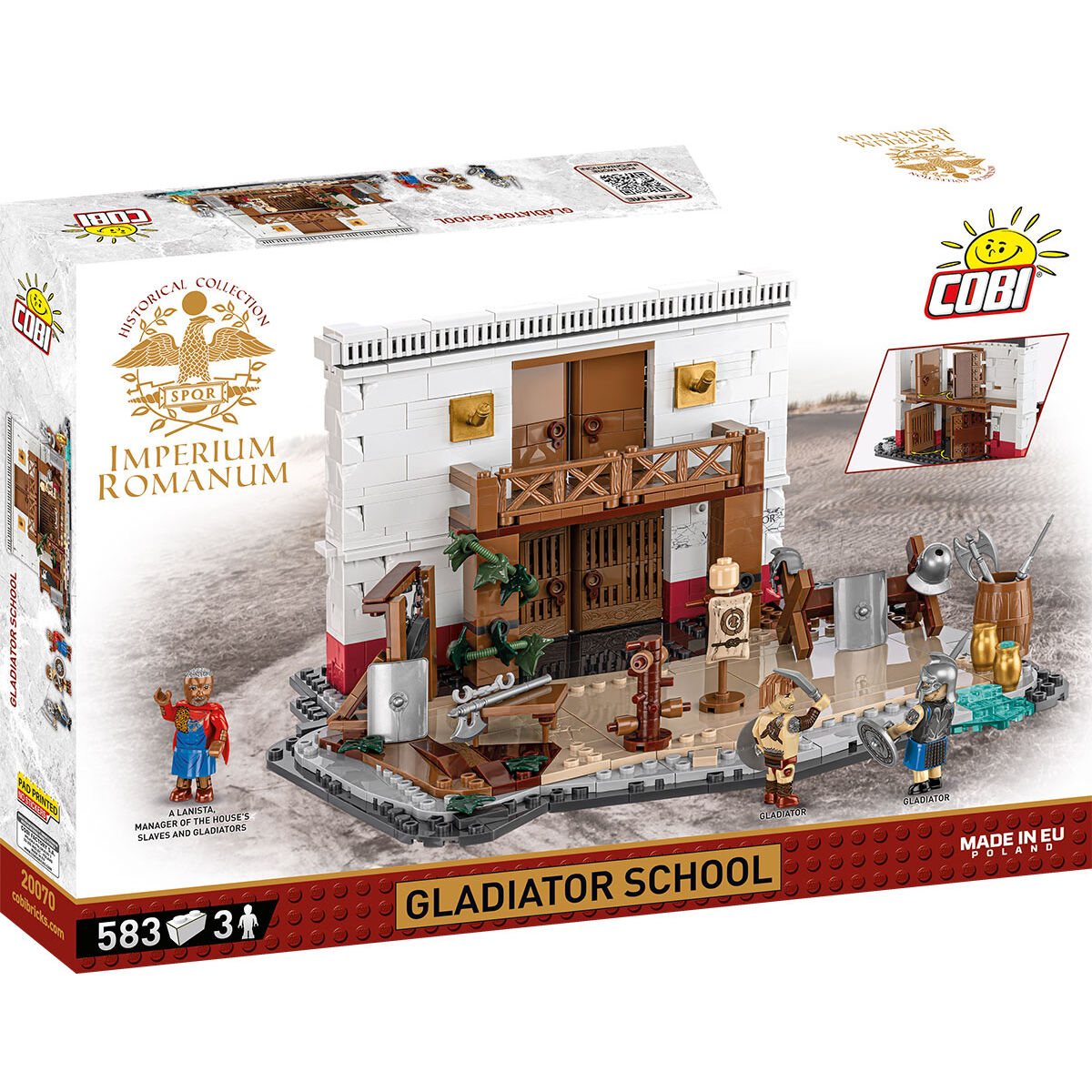 COBI IMPERIUM ROMANUM Escuela de Gladiadores: Set #20070