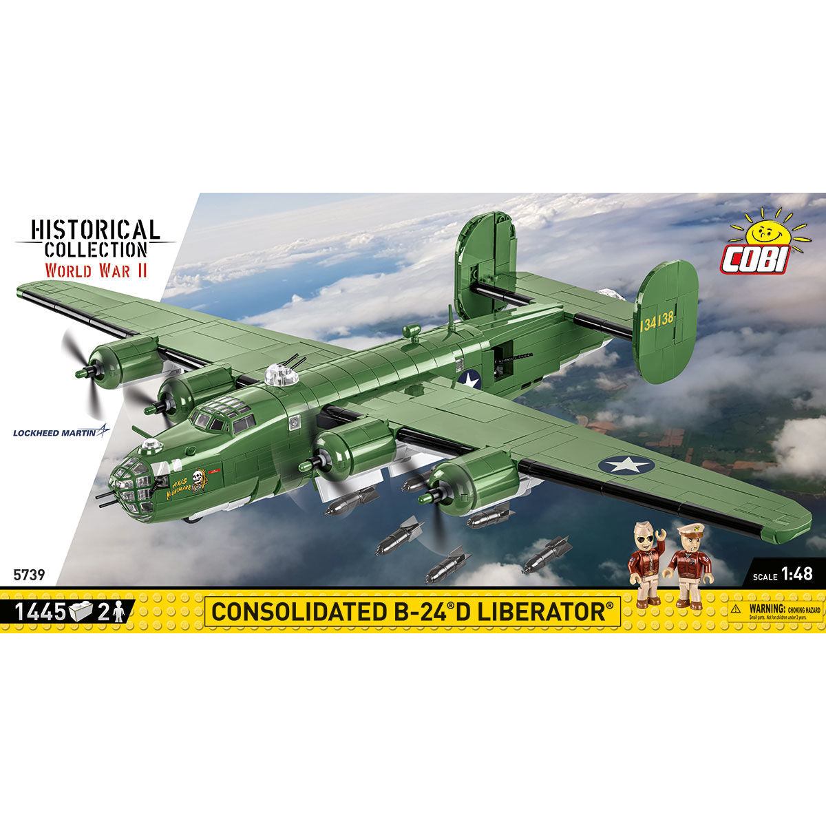 COBI Consolidated B-24D Liberator Bomber : Set #5739
