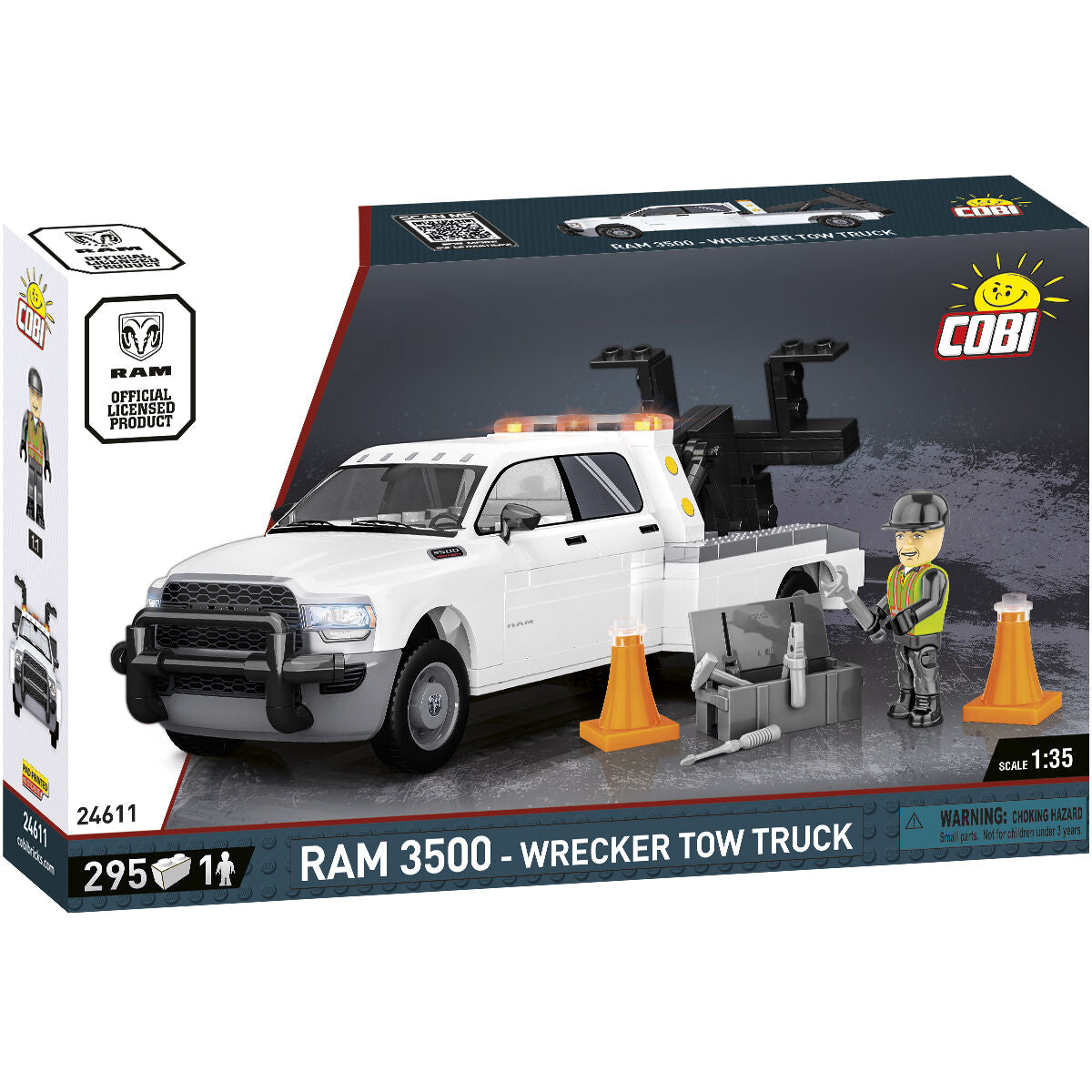 Camión grúa COBI DODGE Ram 3500: Juego n.° 24611