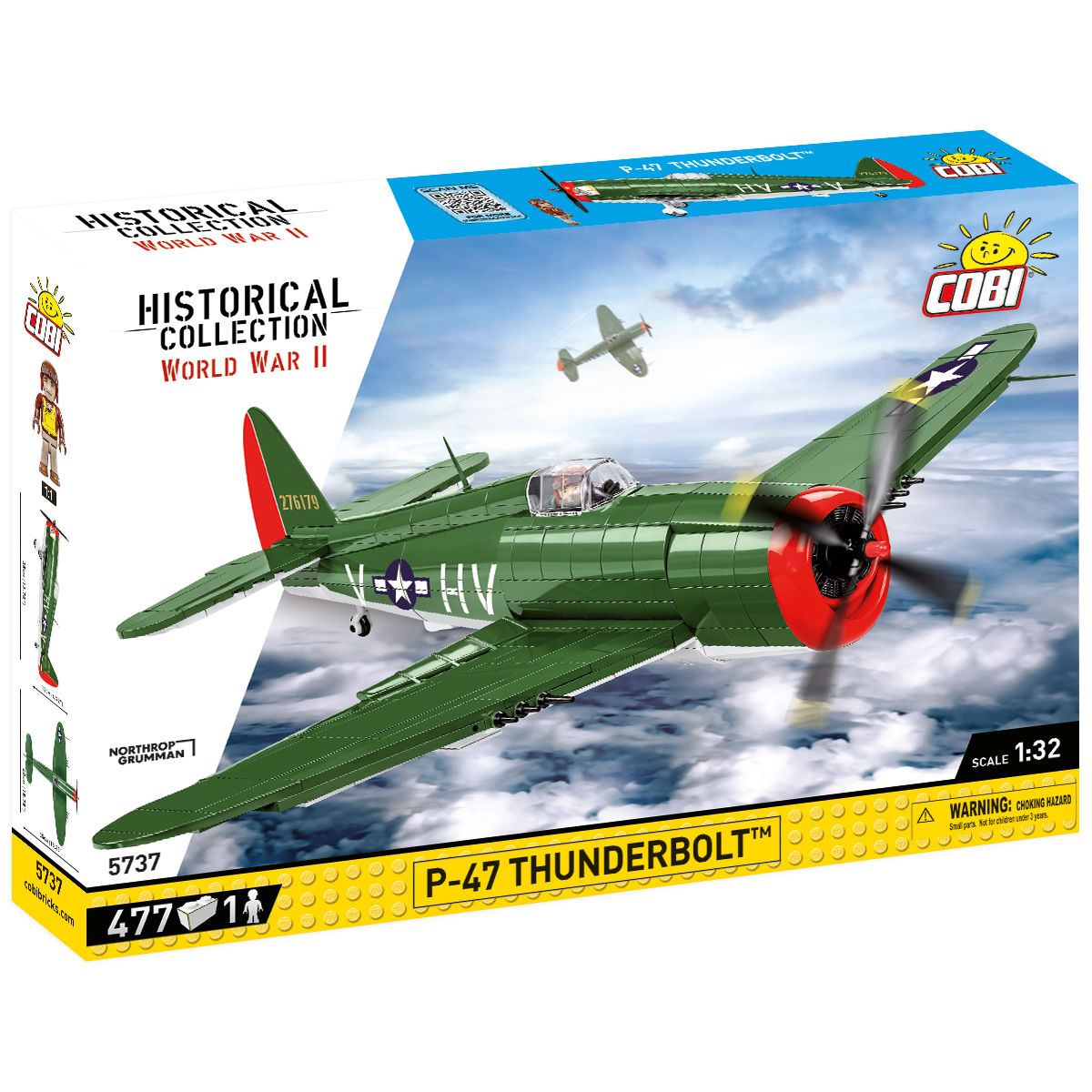 Avión COBI P-47 Thunderbolt: Colección n.° 5737
