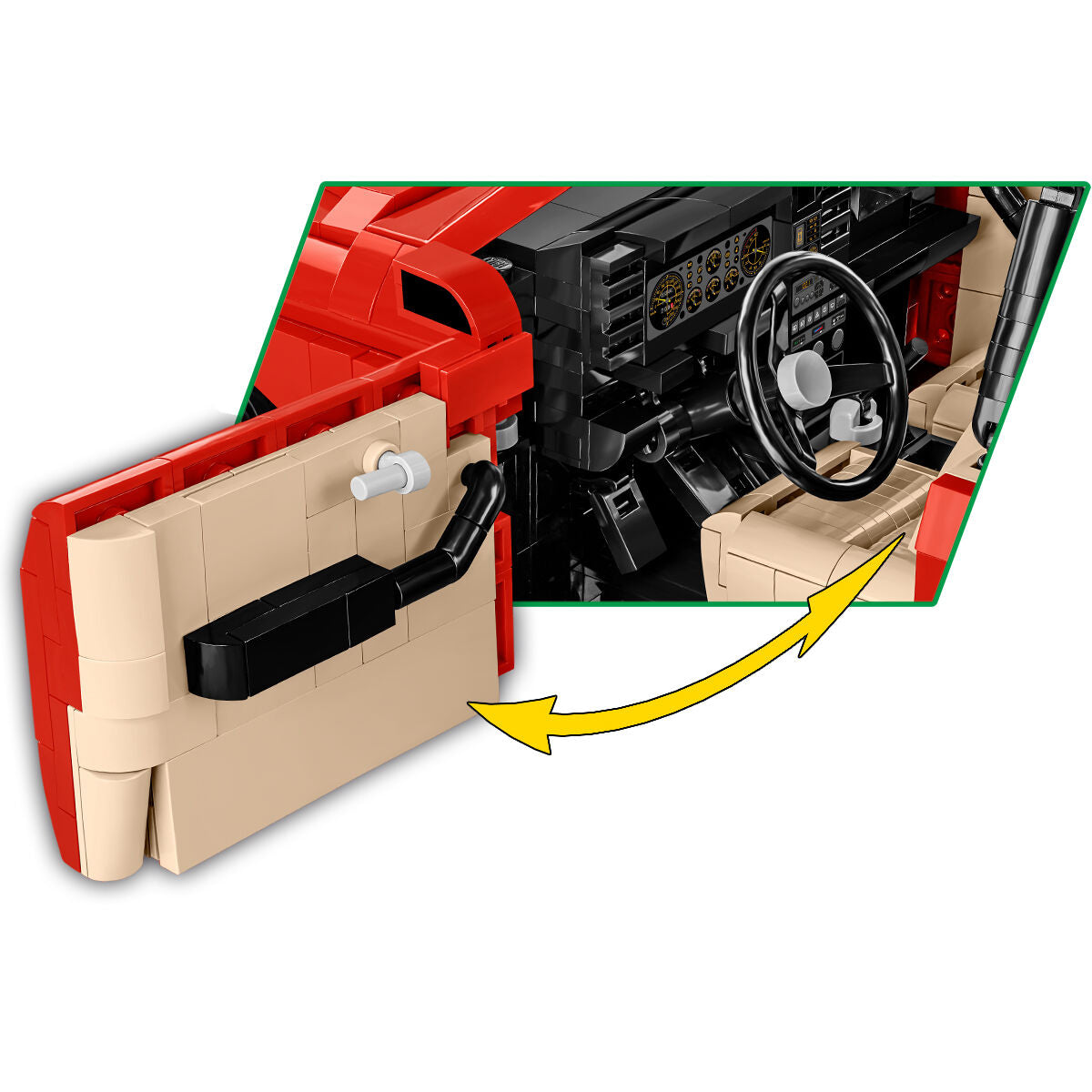 COBI Lancia Delta HF Integrale Car (1:12th) : Set #24357