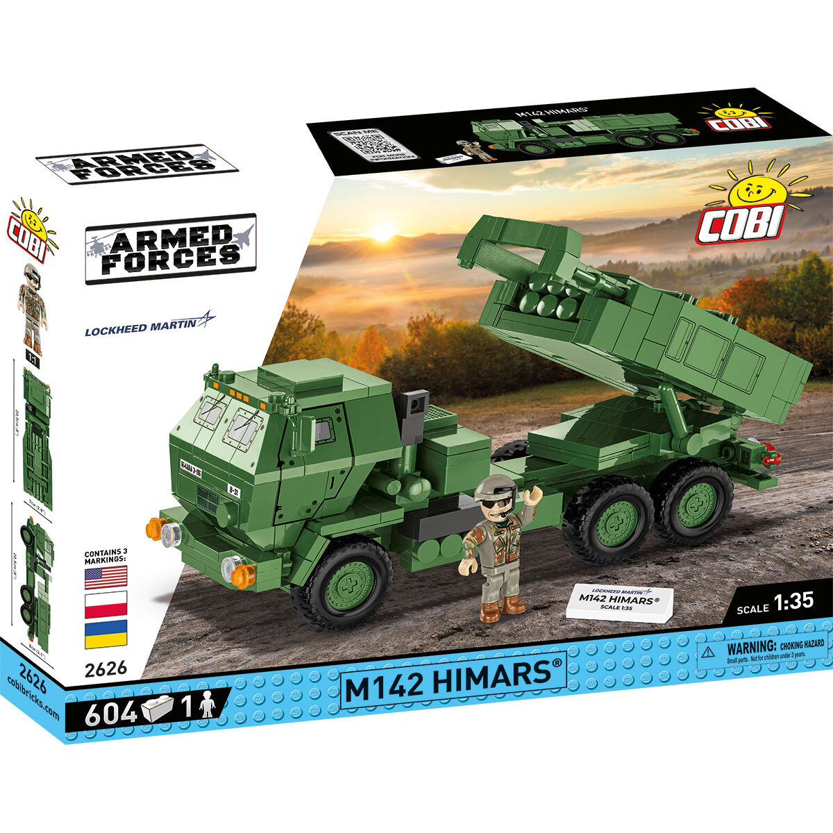Lanzacohetes múltiple COBI M142 Himars: Conjunto n.° 2626
