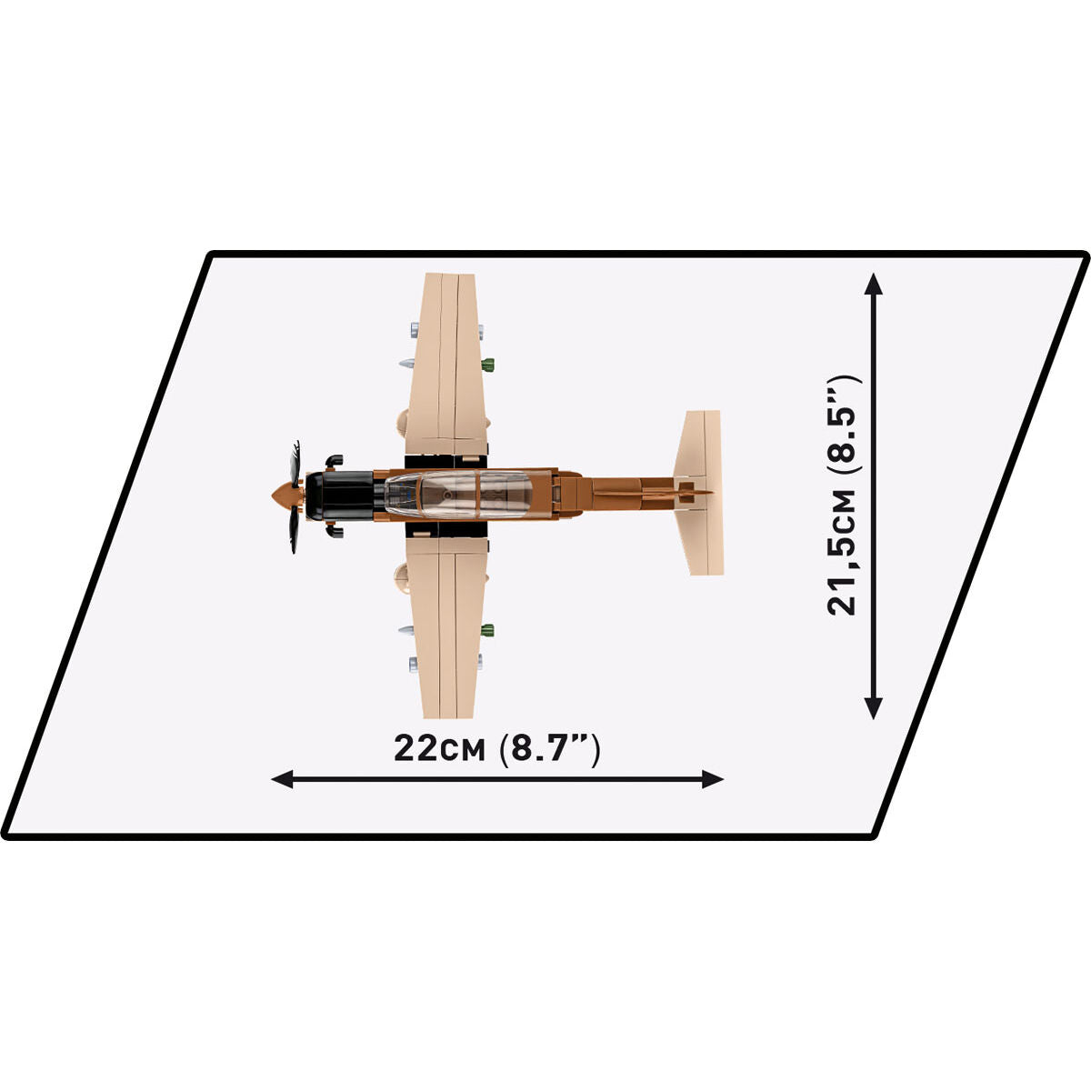 COBI Beechcraft AT-6 Wolverine Turbohélice: Conjunto n.° 5905