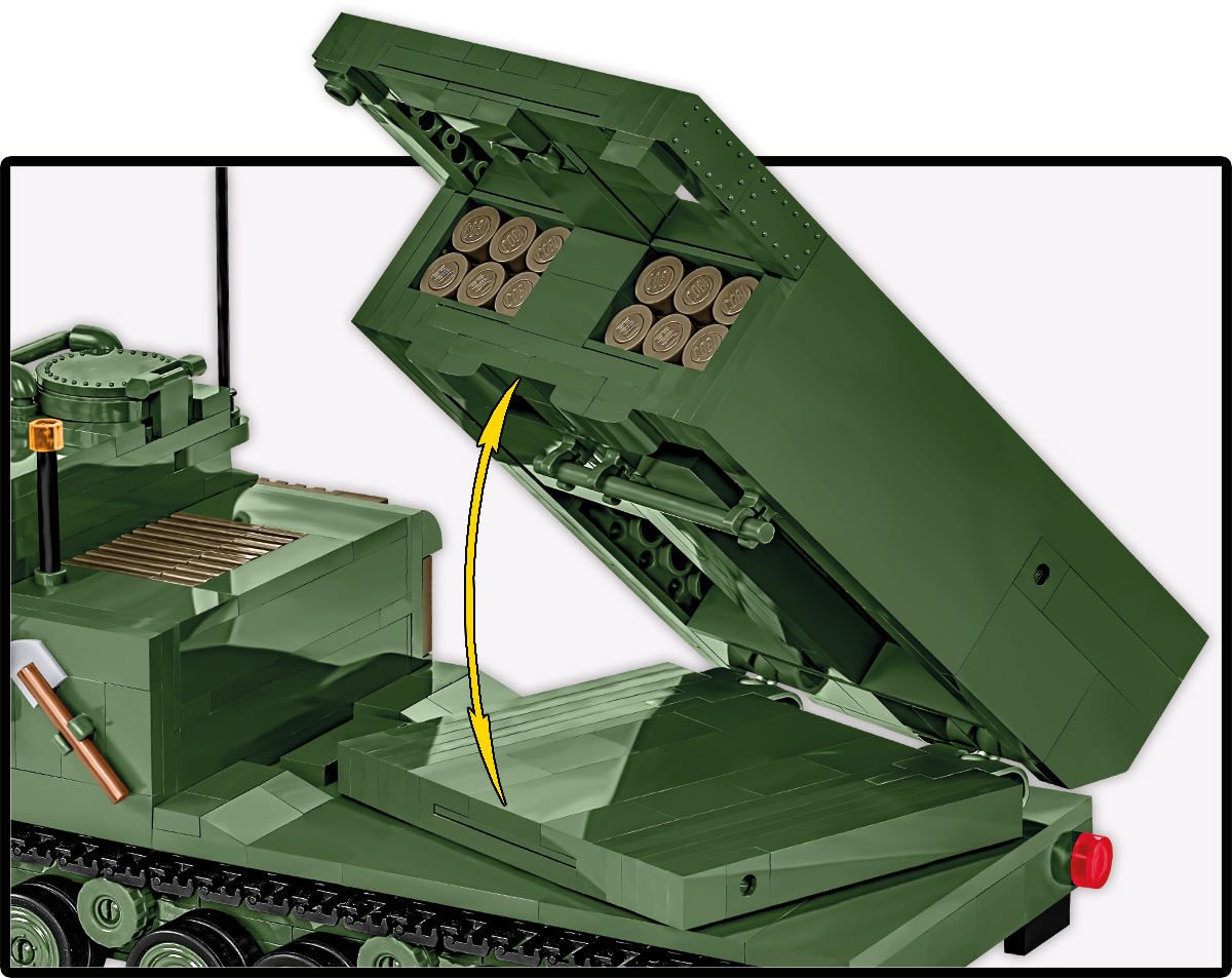 COBI M270 MLRS Multiple Launch Rocket System : Set #2636