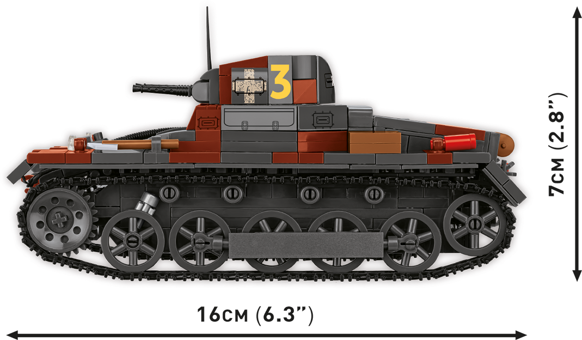COBI EDICIÓN LIMITADA Panzer I vs. Tanques 7TP DW: SET #2659