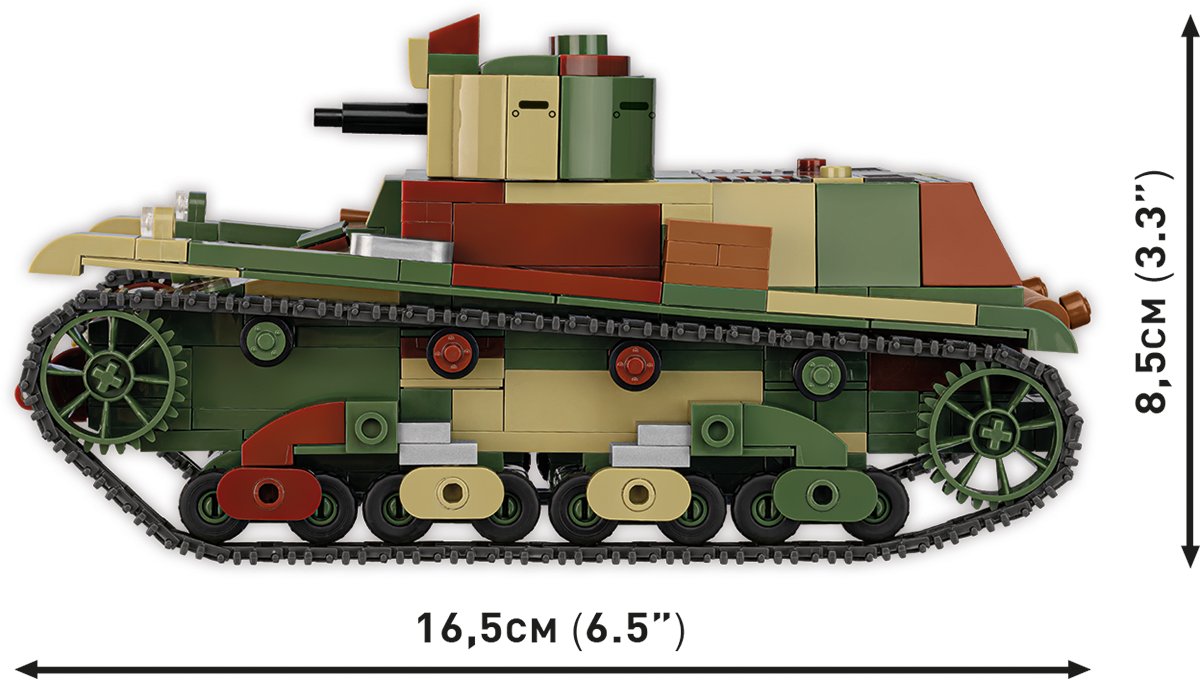 COBI EDICIÓN LIMITADA Panzer I vs. Tanques 7TP DW: SET #2659