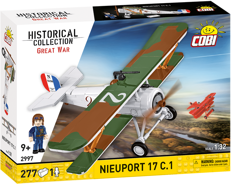 COBI Nieuport 17 C.1 Sesquiplane Fighter : Set #2997