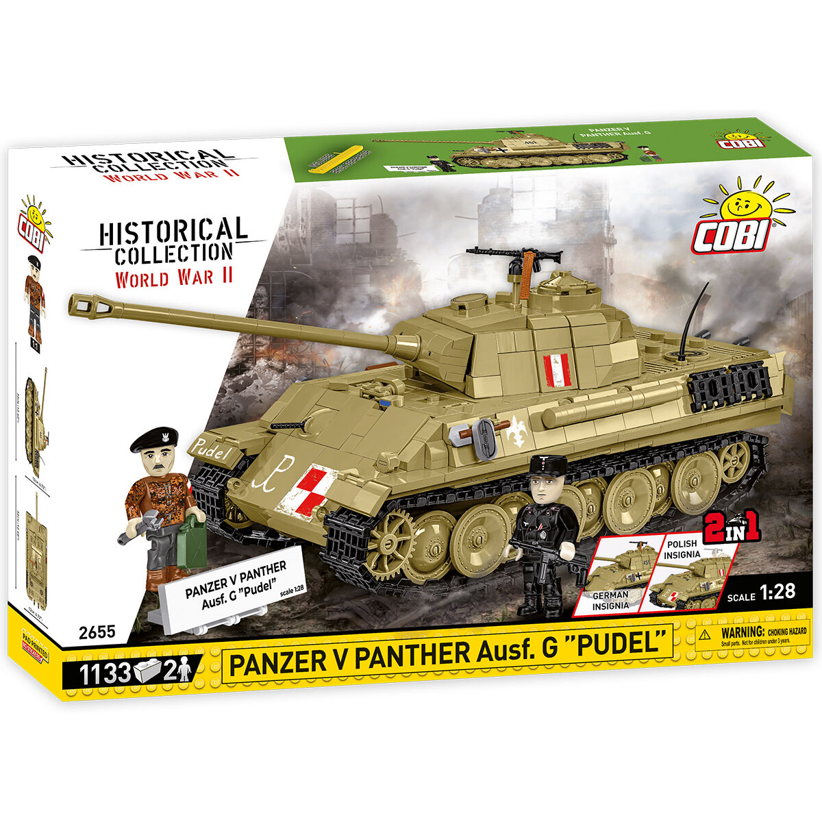 COBI PanzerKampfWagen V PANTHER Ausf. G