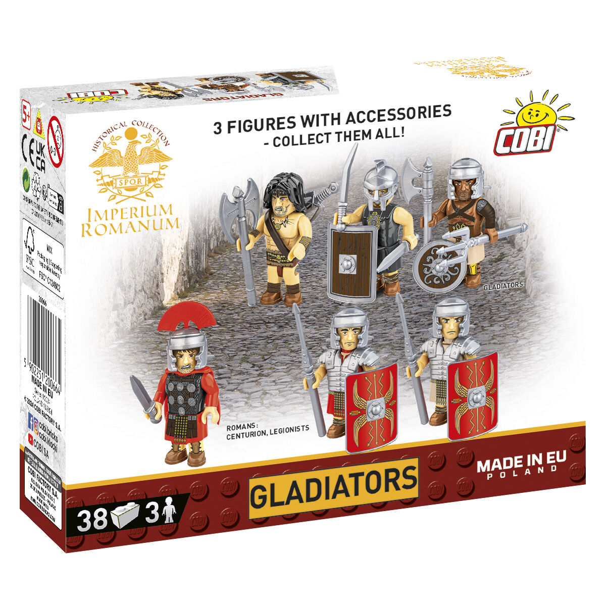 Paquete de Gladiadores COBI IMPERIUM ROMANUM: Set #20066