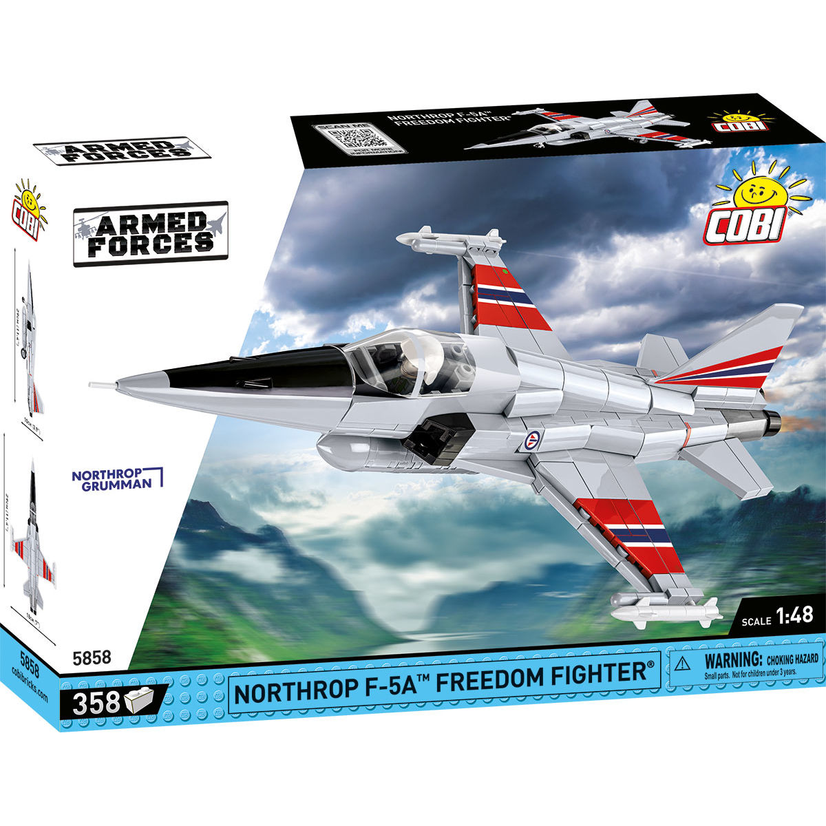 Avión de combate COBI Northrop F-5A Freedom: Conjunto n.° 5858