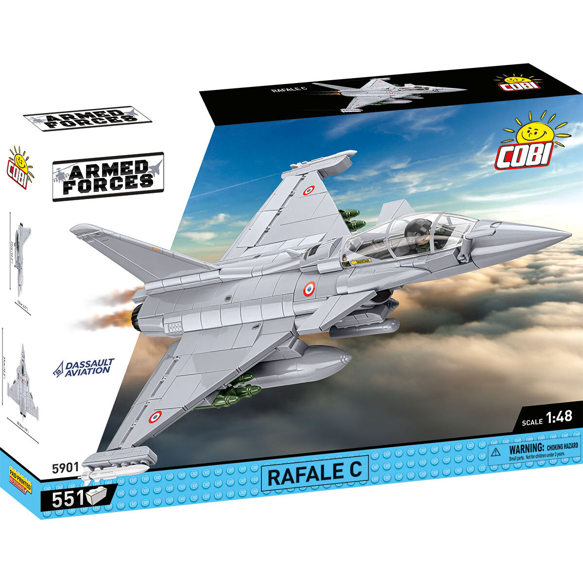 Avión de combate COBI Dassault Rafale C: Conjunto n.° 5901