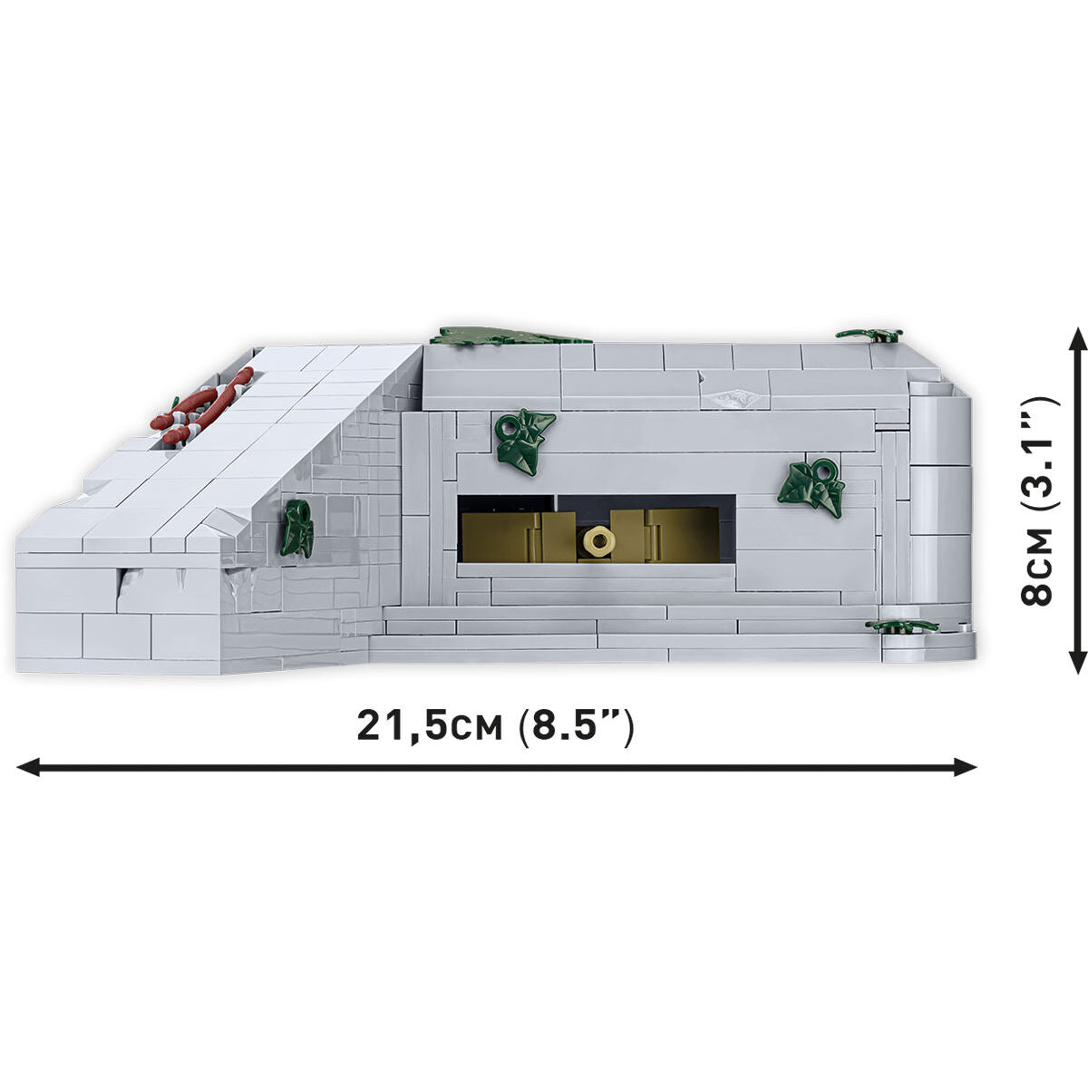 COBI Regelbau 667 German Bunker : Set #3136