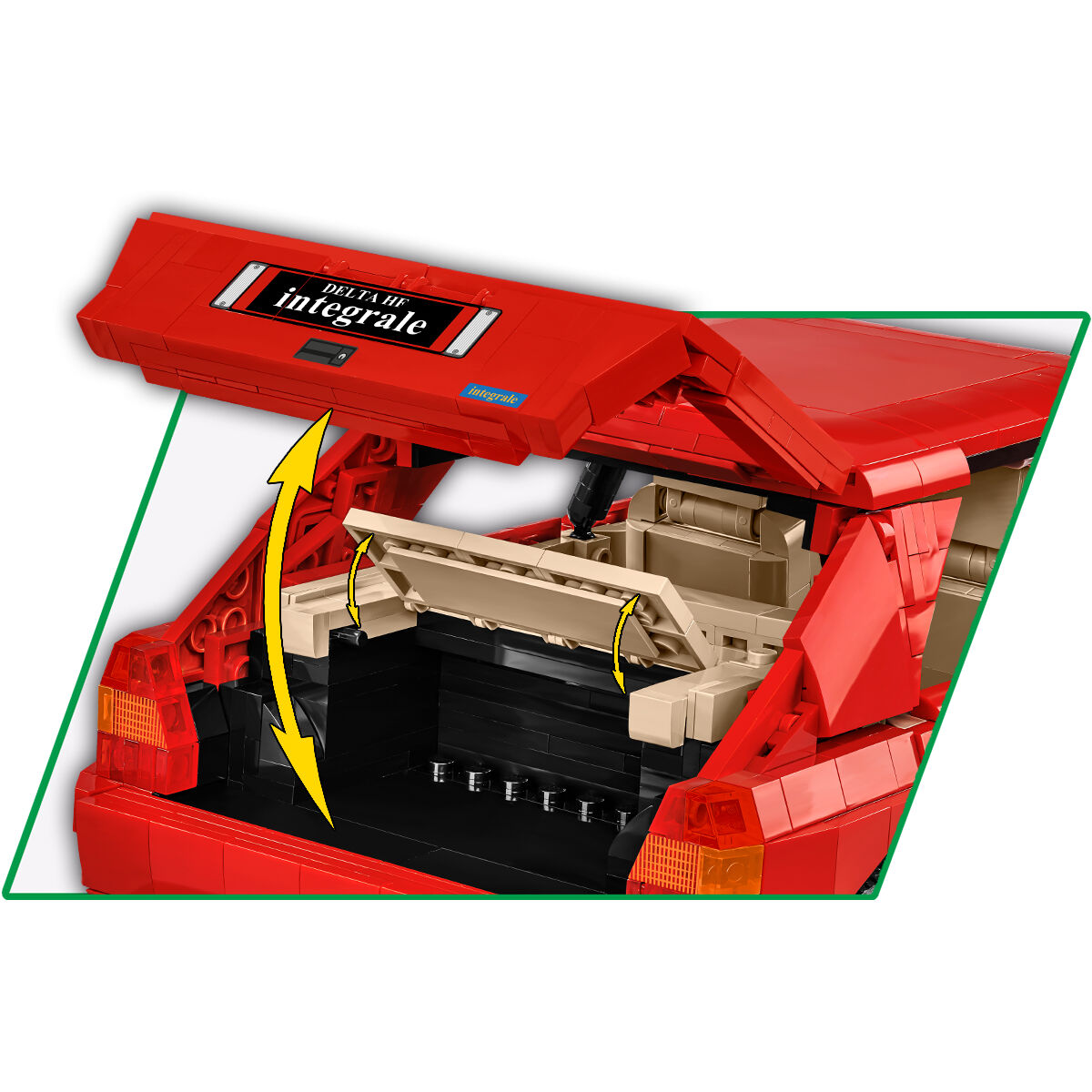 COBI Lancia Delta HF Integrale Car (1:12th) : Set #24357