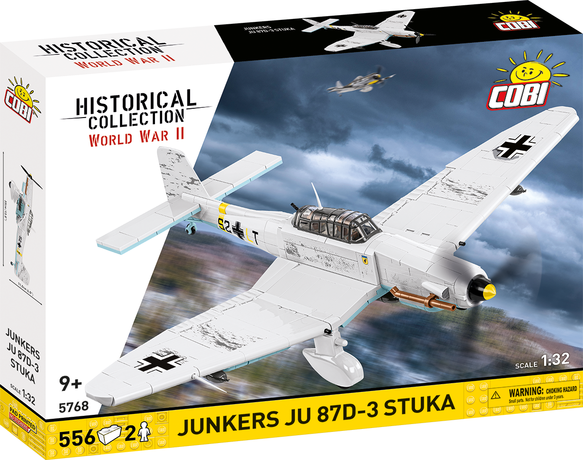 COBI Junkers JU 87D-3 STUKA Dive Bomber: Set #5768