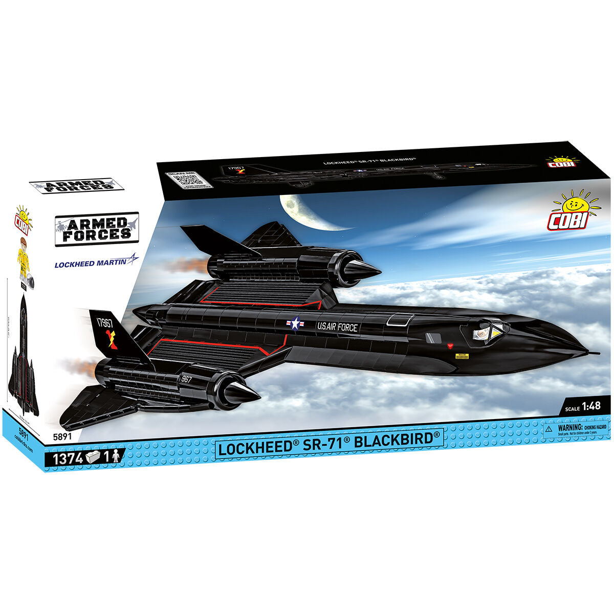COBI Lockheed SR-71 Blackbird: Conjunto n.° 5891