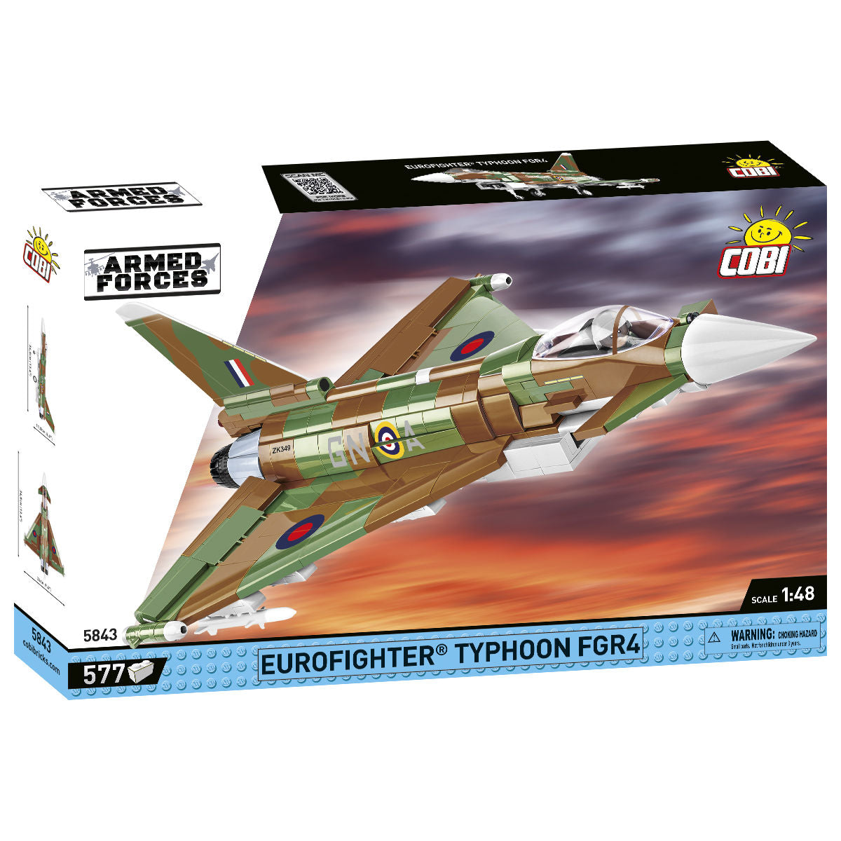 COBI Eurofighter Typhoon FGR4: Conjunto n.° 5843