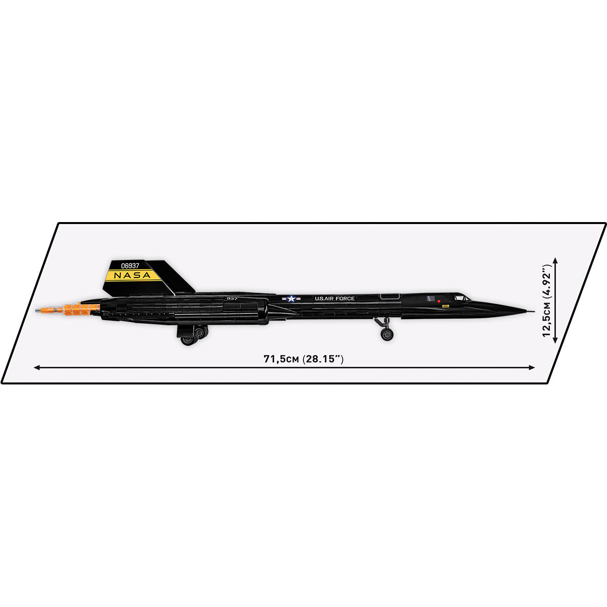 EDICIÓN EJECUTIVA COBI Lockheed SR-71 Blackbird: Set n.° 5890