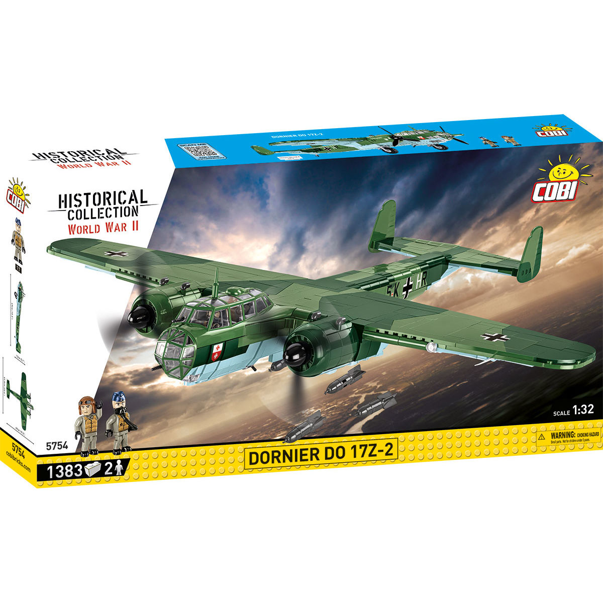 COBI Dornier DO 17Z-2 Light Bomber : Set #5754