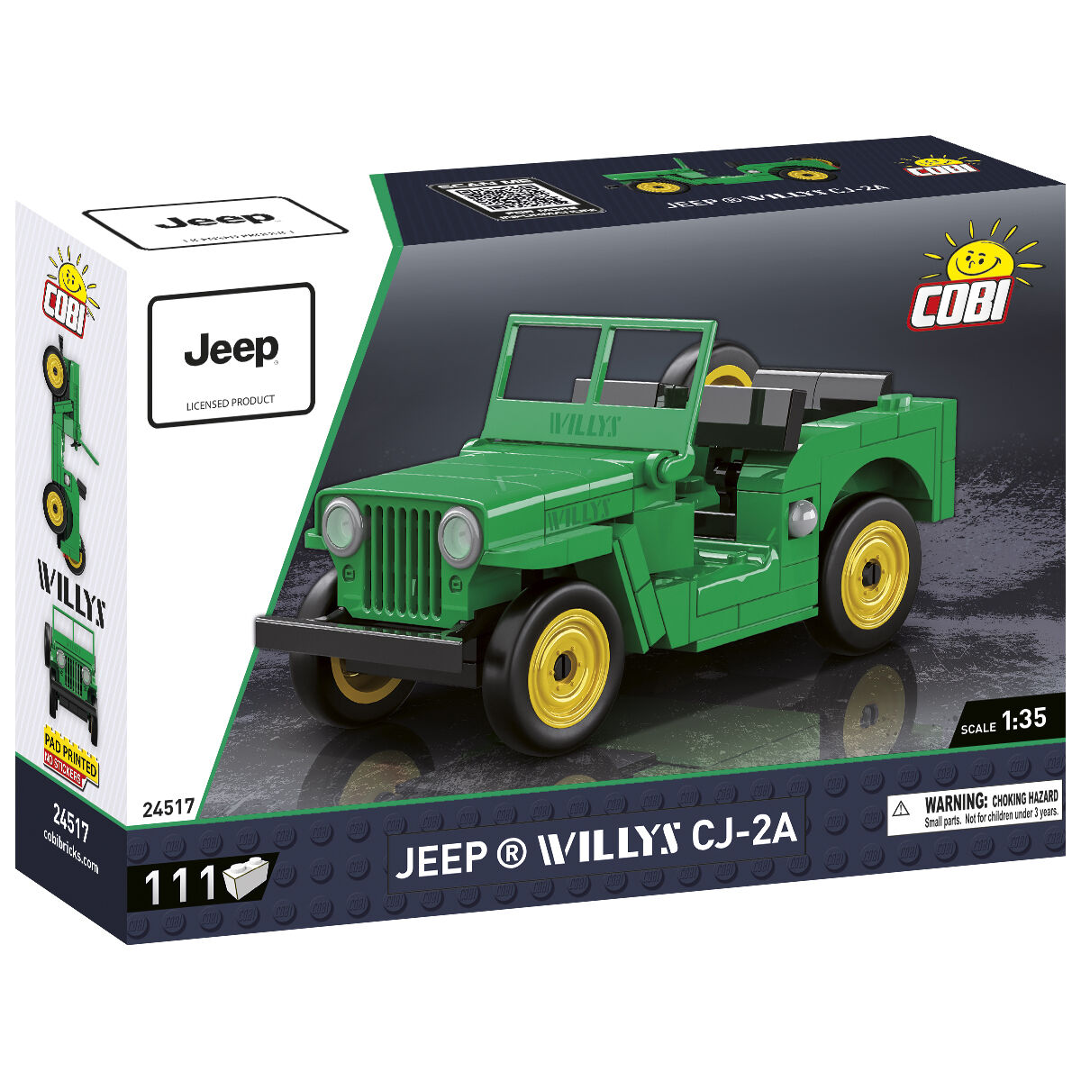 COBI JEEP Willys CJ-2A (Green): Set #24517
