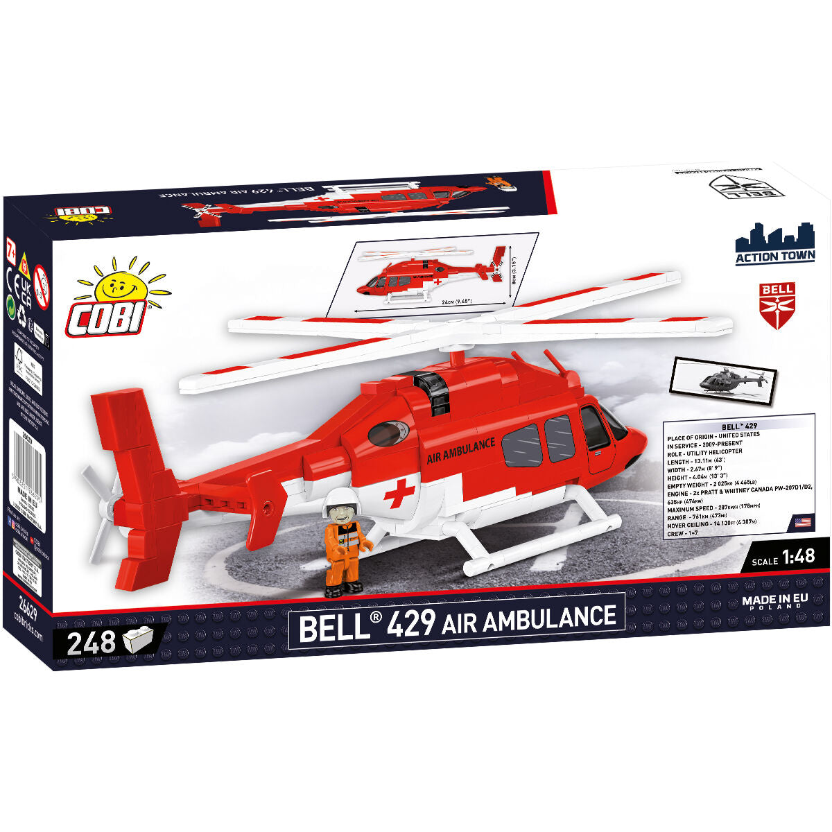COBI Bell 429 Air Ambulance Helicopter: Set #26629