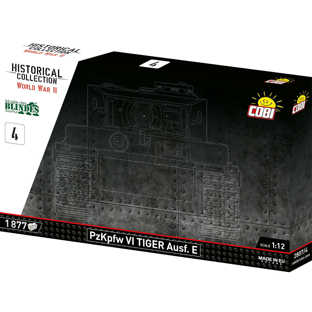 COBI EDICIÓN EJECUTIVA PzKpfw VI Ausf. Tanque Panzer E: Conjunto #2807