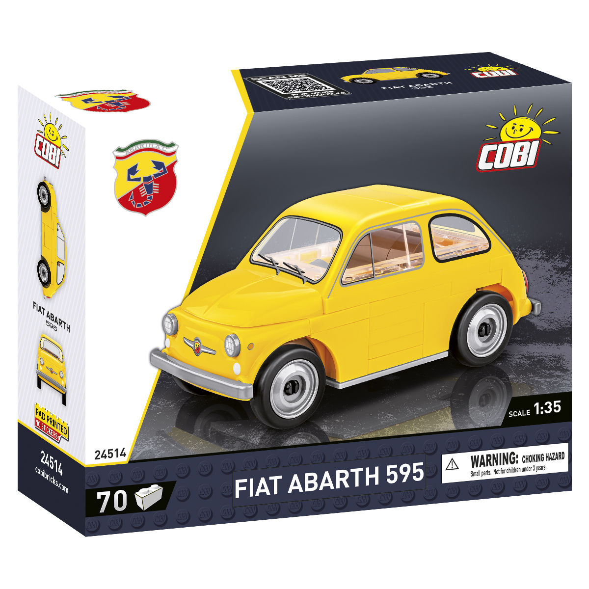COBI Fiat Abarth 595 Coche: Juego #24514