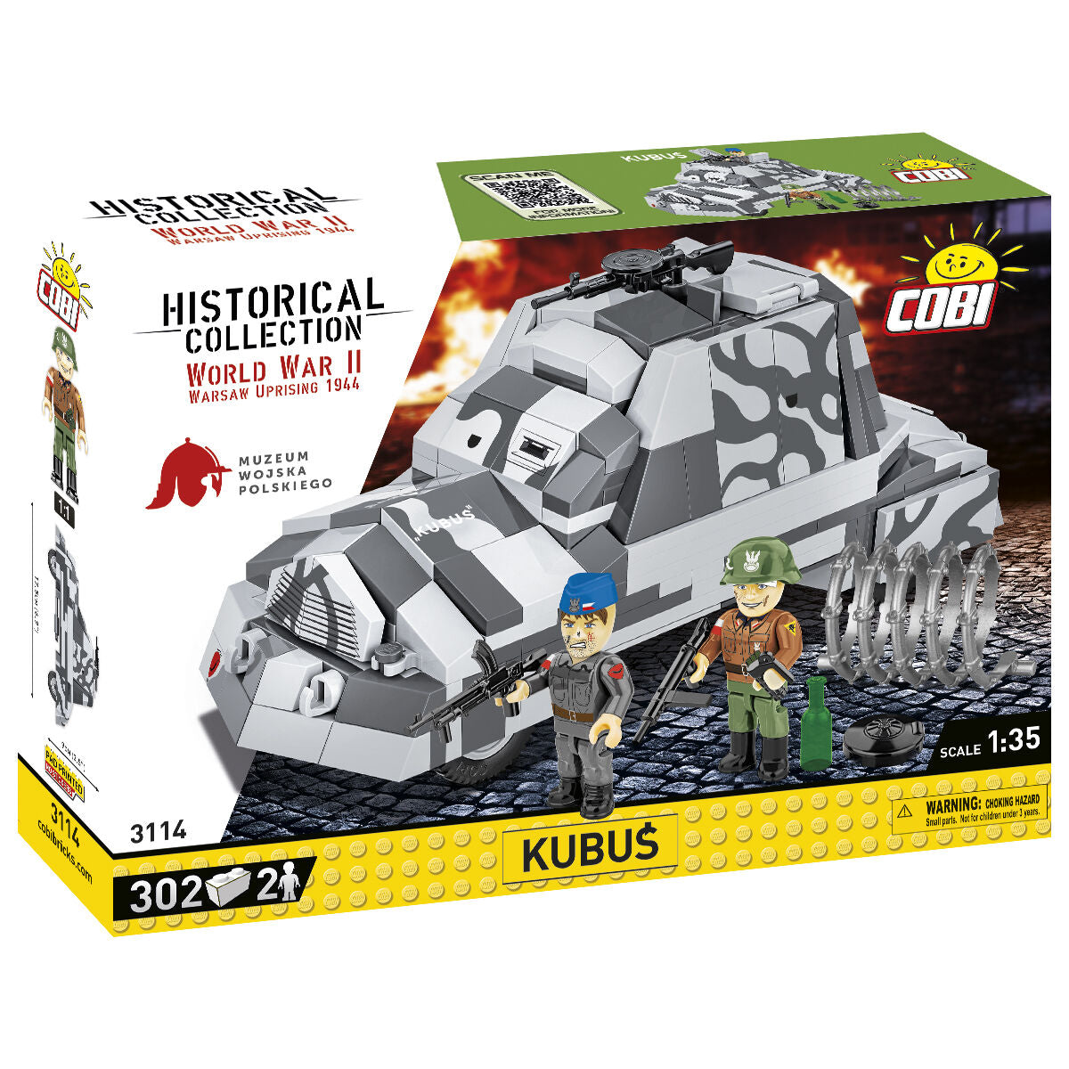 Vehículo blindado COBI Kubus: Set n.° 3114