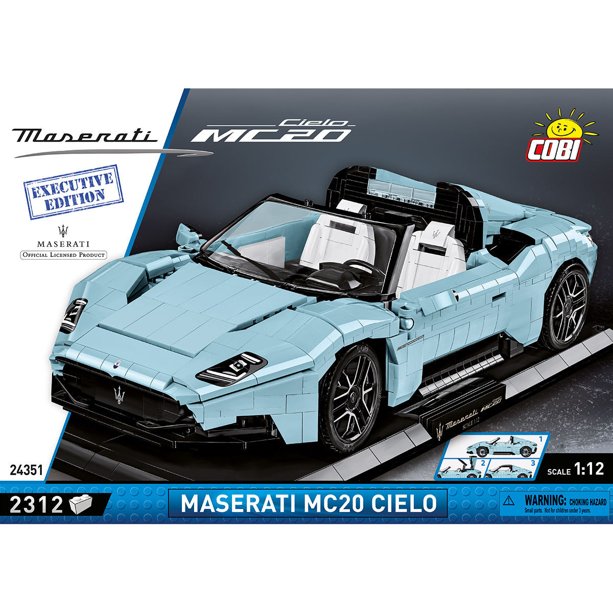 COBI EDICIÓN EJECUTIVA Maserati MC20 Cielo Super Car: Set n.° 24351