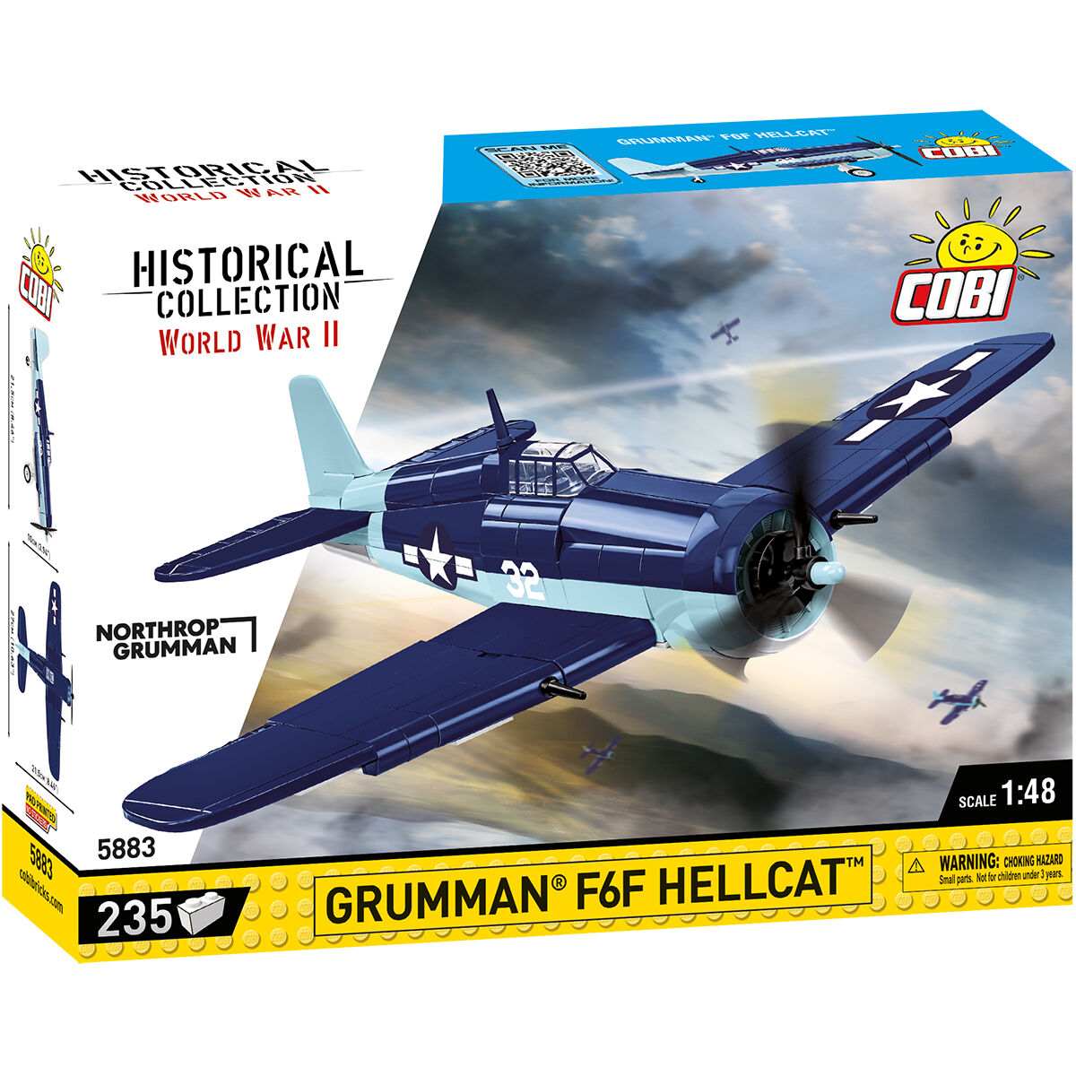 COBI Grumman F6F Hellcat Fighter : Set #5883