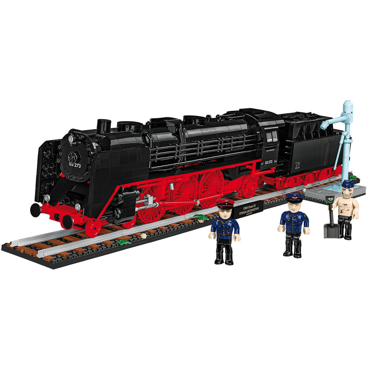 COBI EXECUTIVE EDITION Steam Locomotive DR BR 03 Train & Water Crane : Set #6286