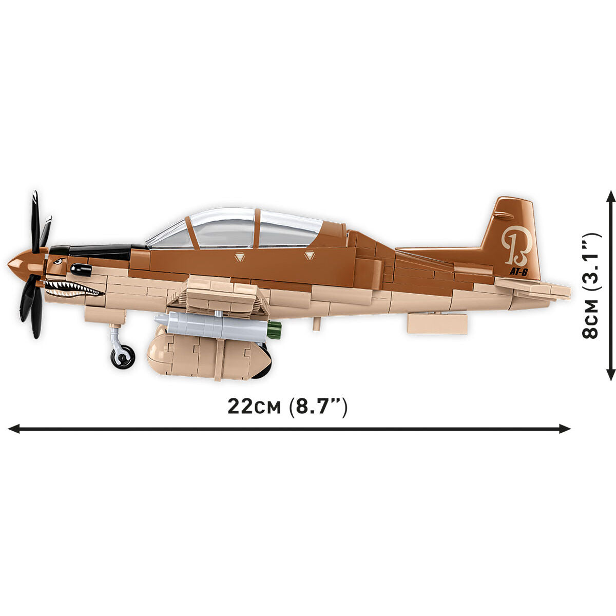 COBI Beechcraft AT-6 Wolverine Turbohélice: Conjunto n.° 5905