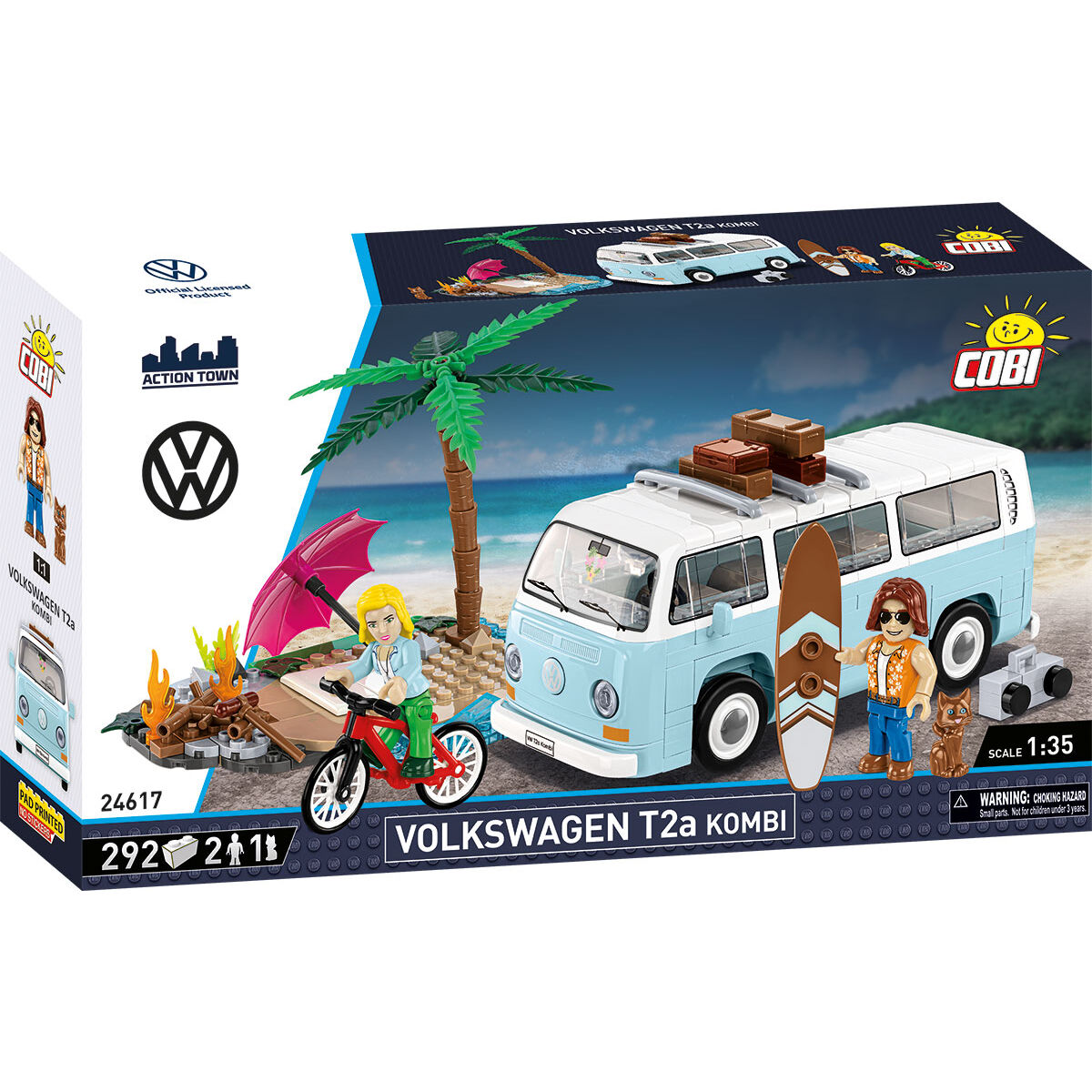 COBI Volkswagen T2a Kombi Furgoneta: Juego #24617