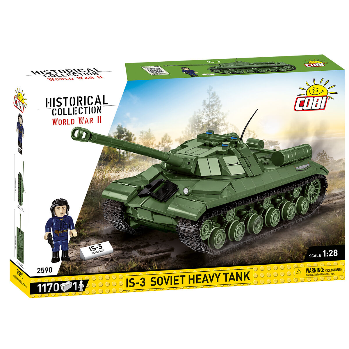 COBI IS-3 Soviet Heavy Tank: Set #2590