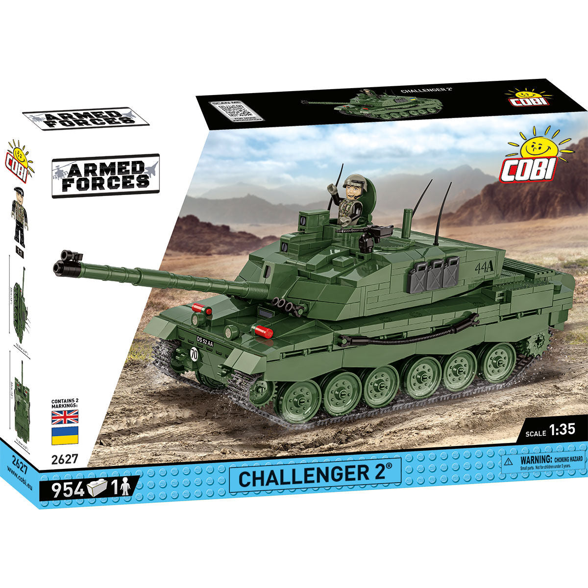COBI Challenger 2 Tank: Set #2627