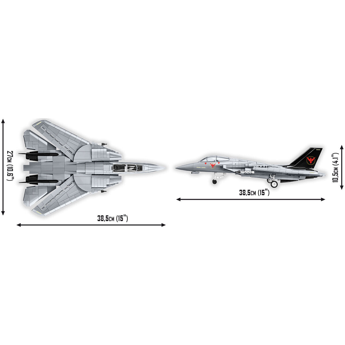 COBI TOP GUN Grumman F-14 Tomcat Fighter: Set #5920