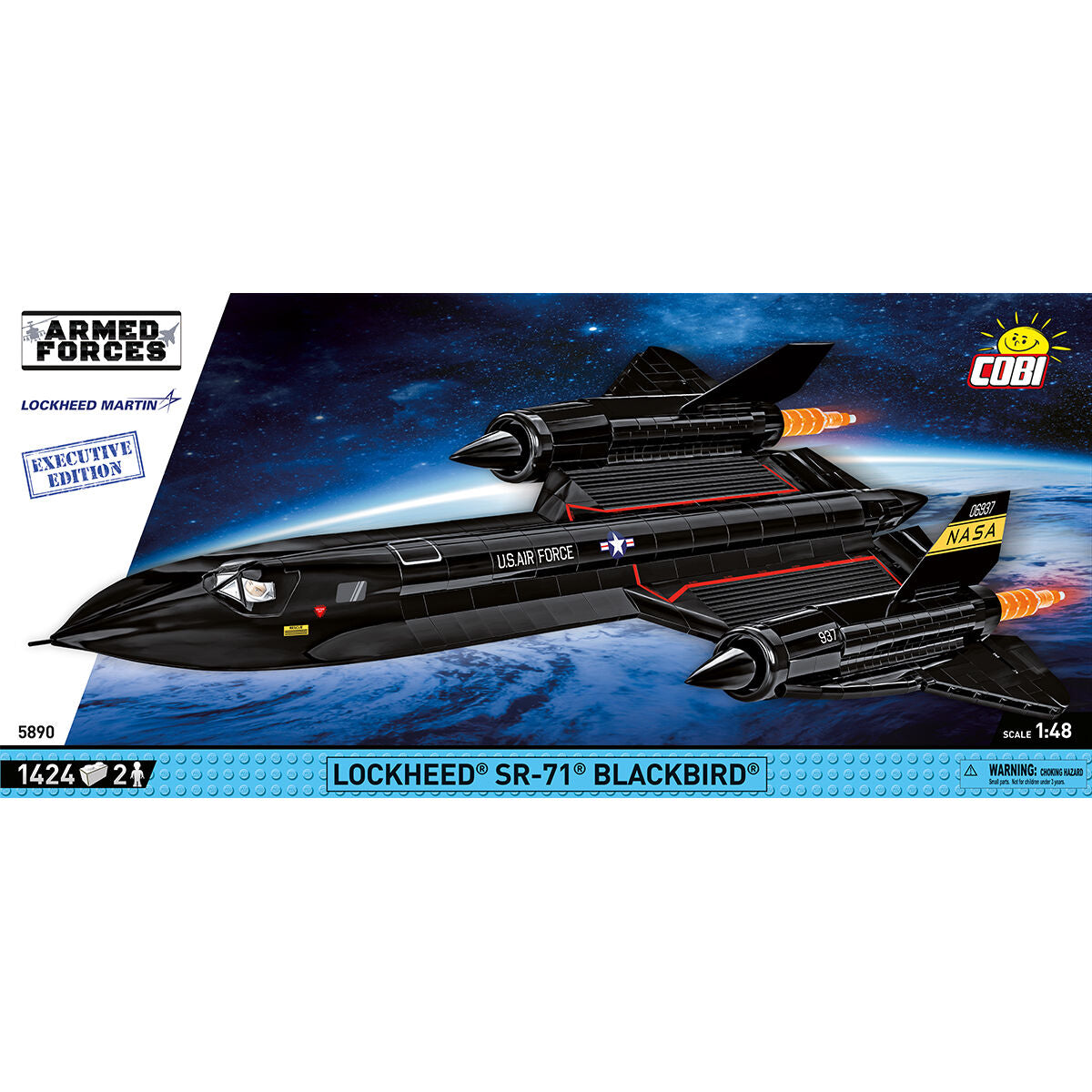 EDICIÓN EJECUTIVA COBI Lockheed SR-71 Blackbird: Set n.° 5890