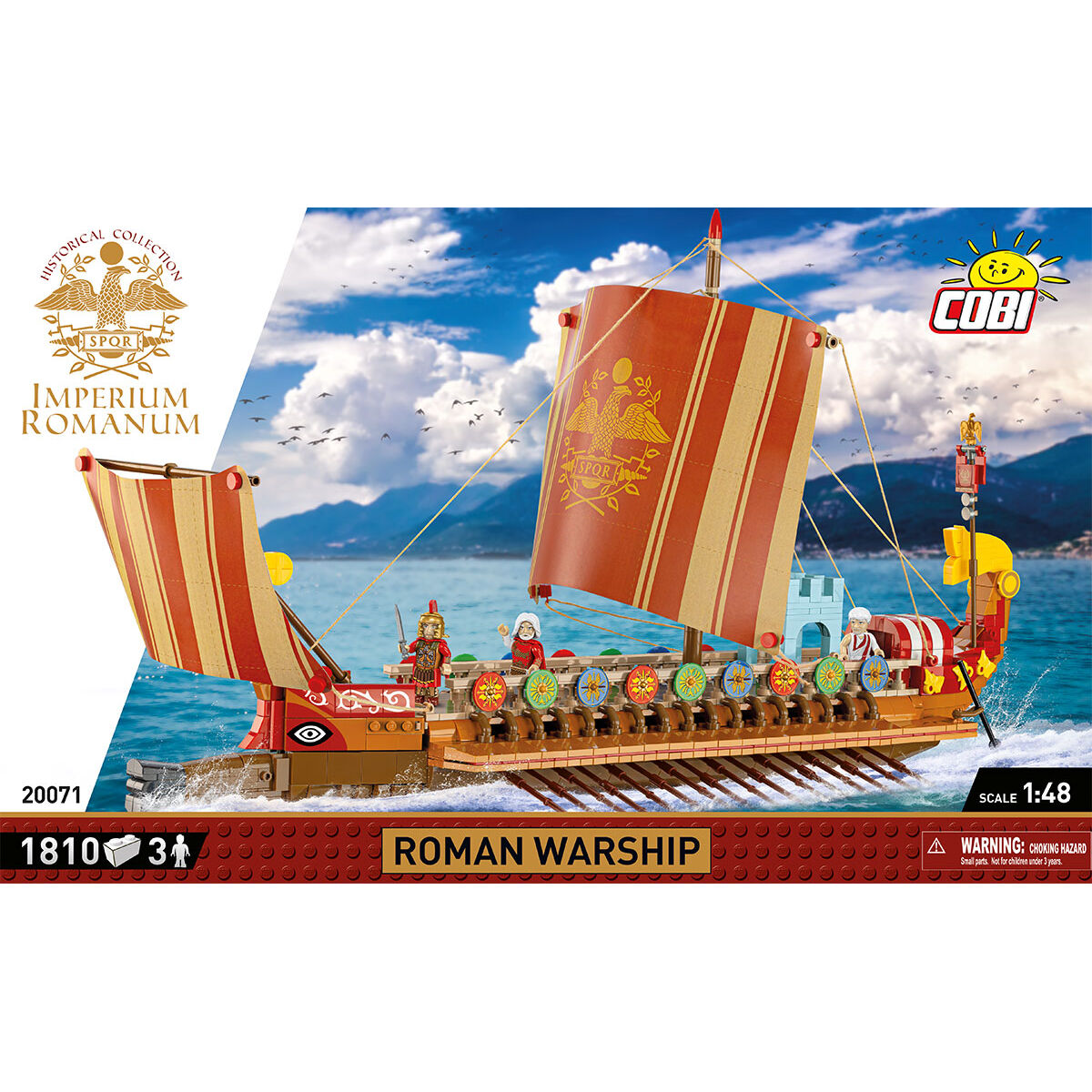 COBI IMPERIUM ROMANUM Roman Warship: Set #20071