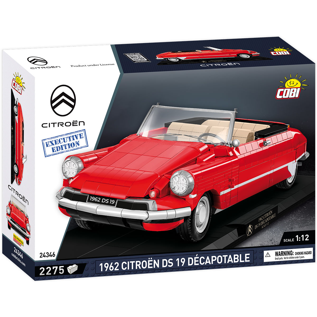 COBI EDICIÓN EJECUTIVA 1962 Citroën DS 19 Descapotable: Juego n.° 24346