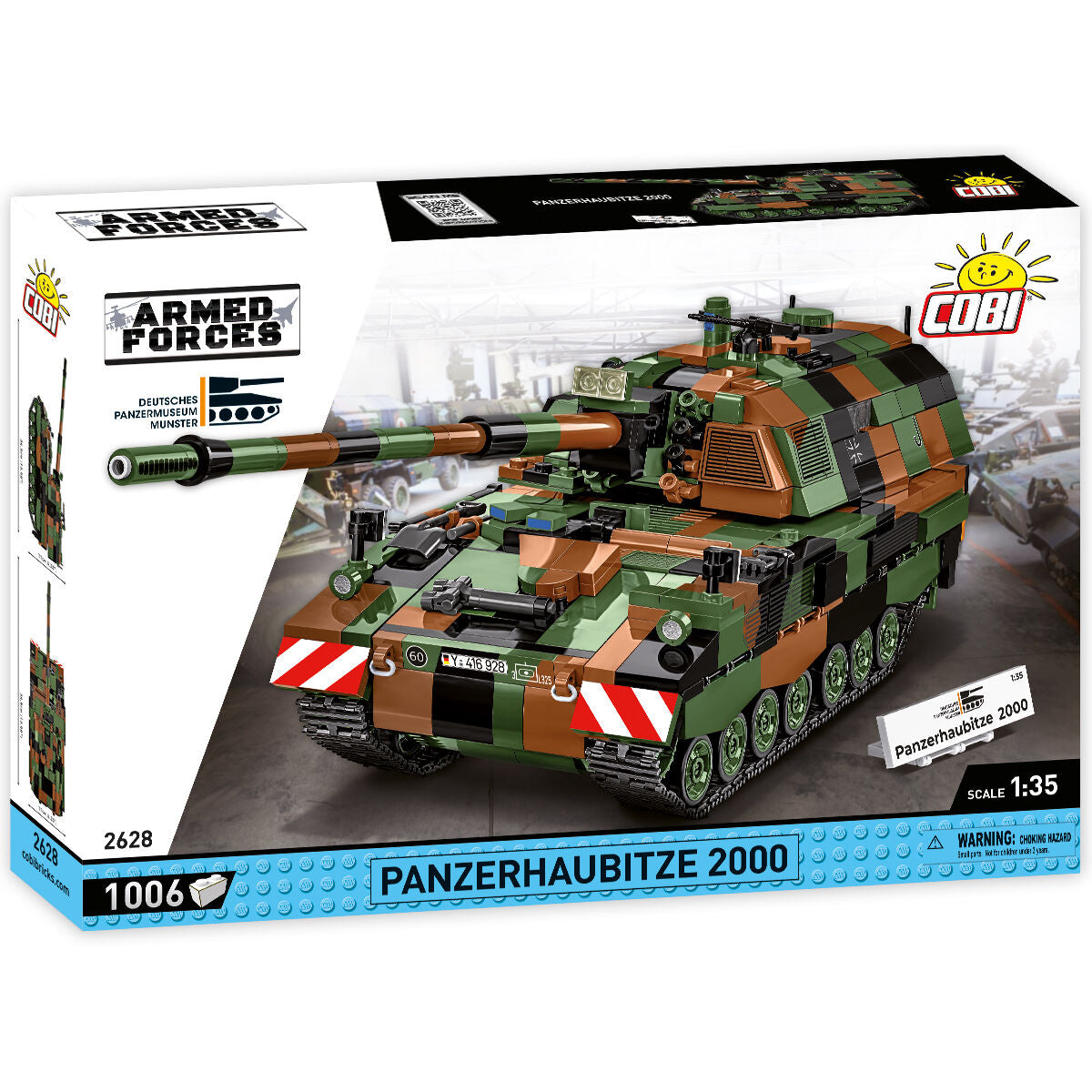COBI Panzerhaubitze 2000 Self-Propelled Howitzer : Set #2628