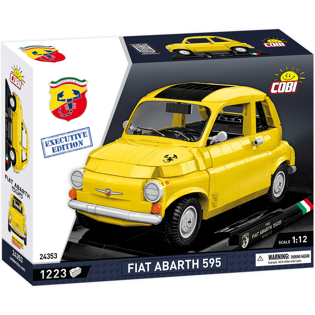 COBI EDICIÓN EJECUTIVA Fiat Abarth 595 Coche: Set n.° 24353