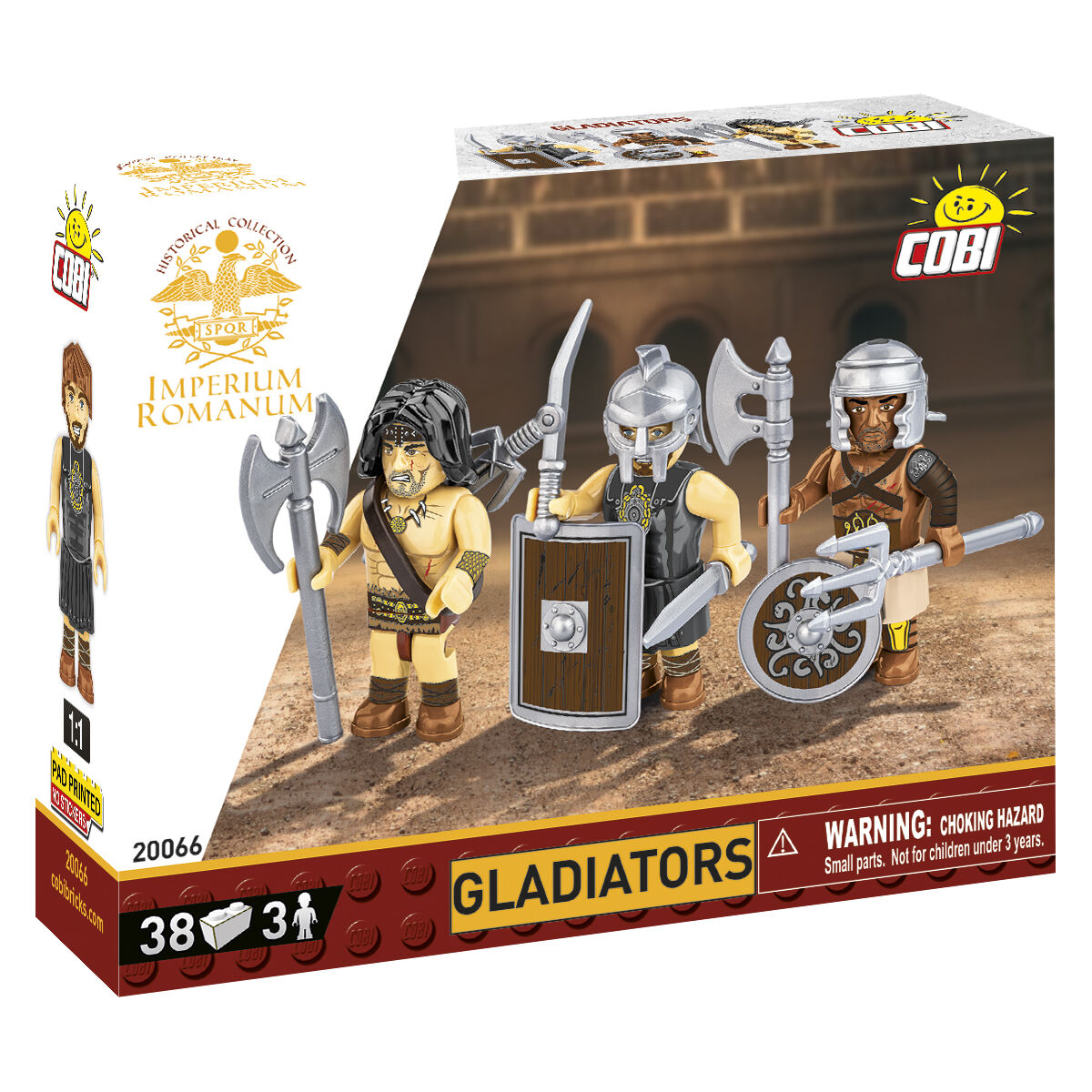 Paquete de Gladiadores COBI IMPERIUM ROMANUM: Set #20066