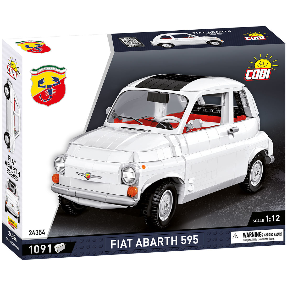 COBI Fiat Abarth 595 Coche: Juego #24354