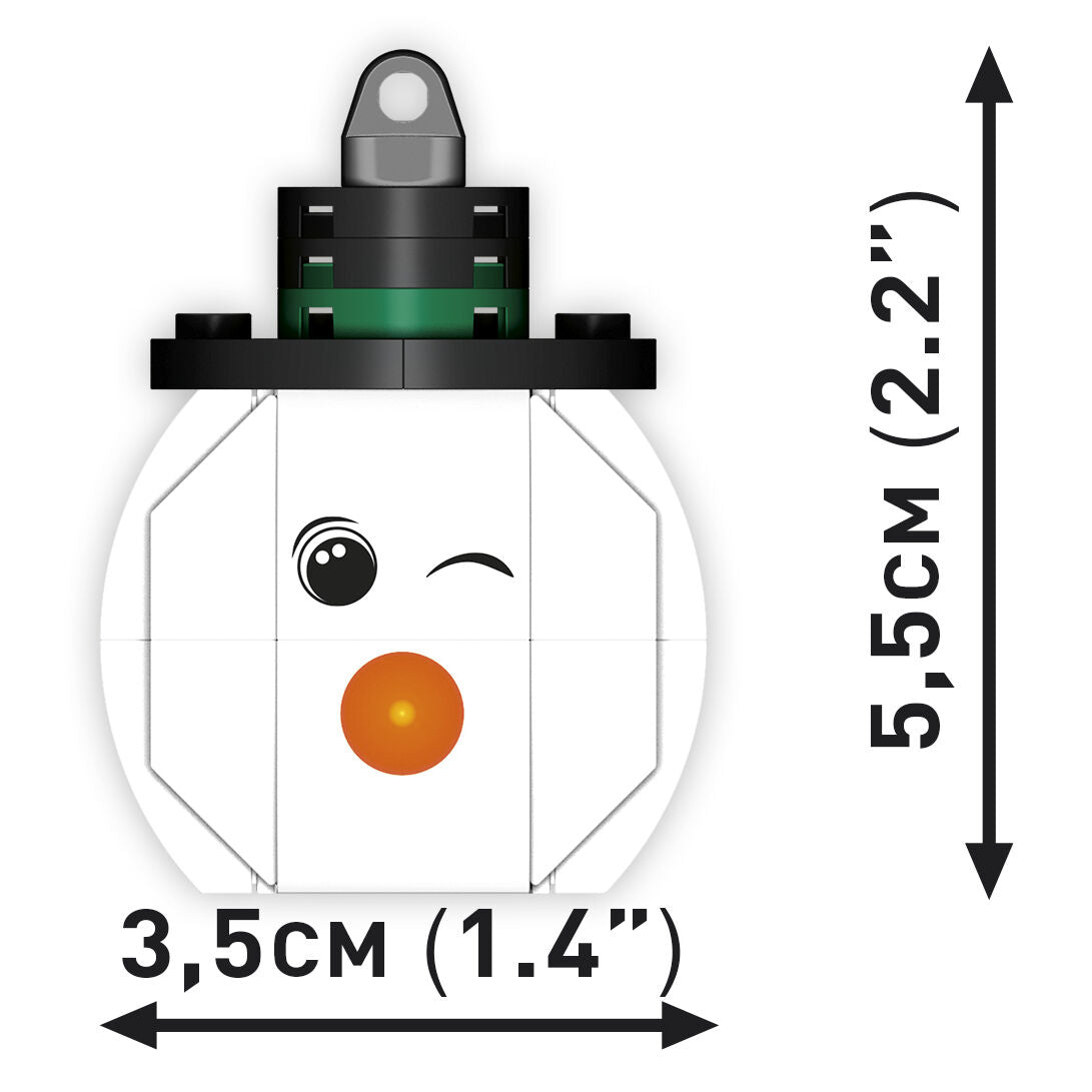 COBI Snowman Ornament: Set #200012