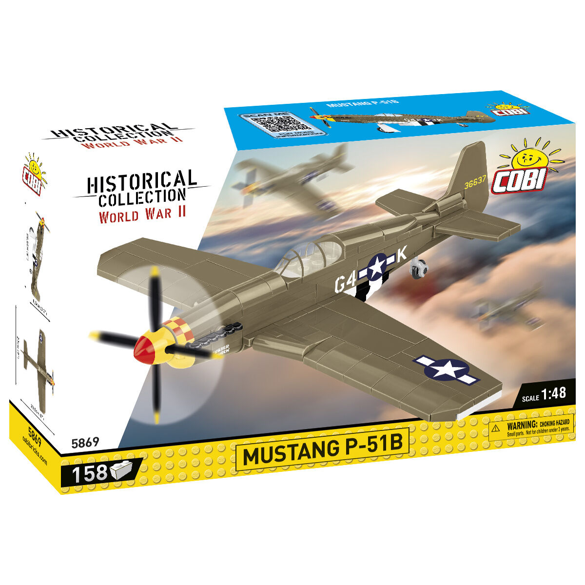 COBI Mustang P-51B Fighter : Set #5869