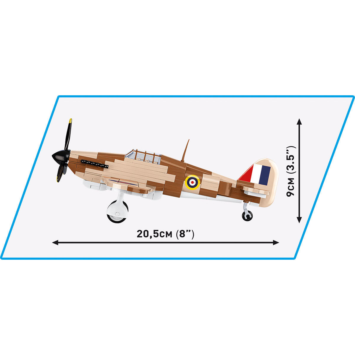 COBI Hawker Hurricane MK. I Fighter 1:48 : Set #5866