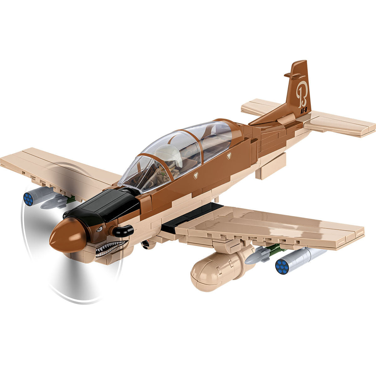 COBI Beechcraft AT-6 Wolverine Turbohélice: Conjunto n.° 5905