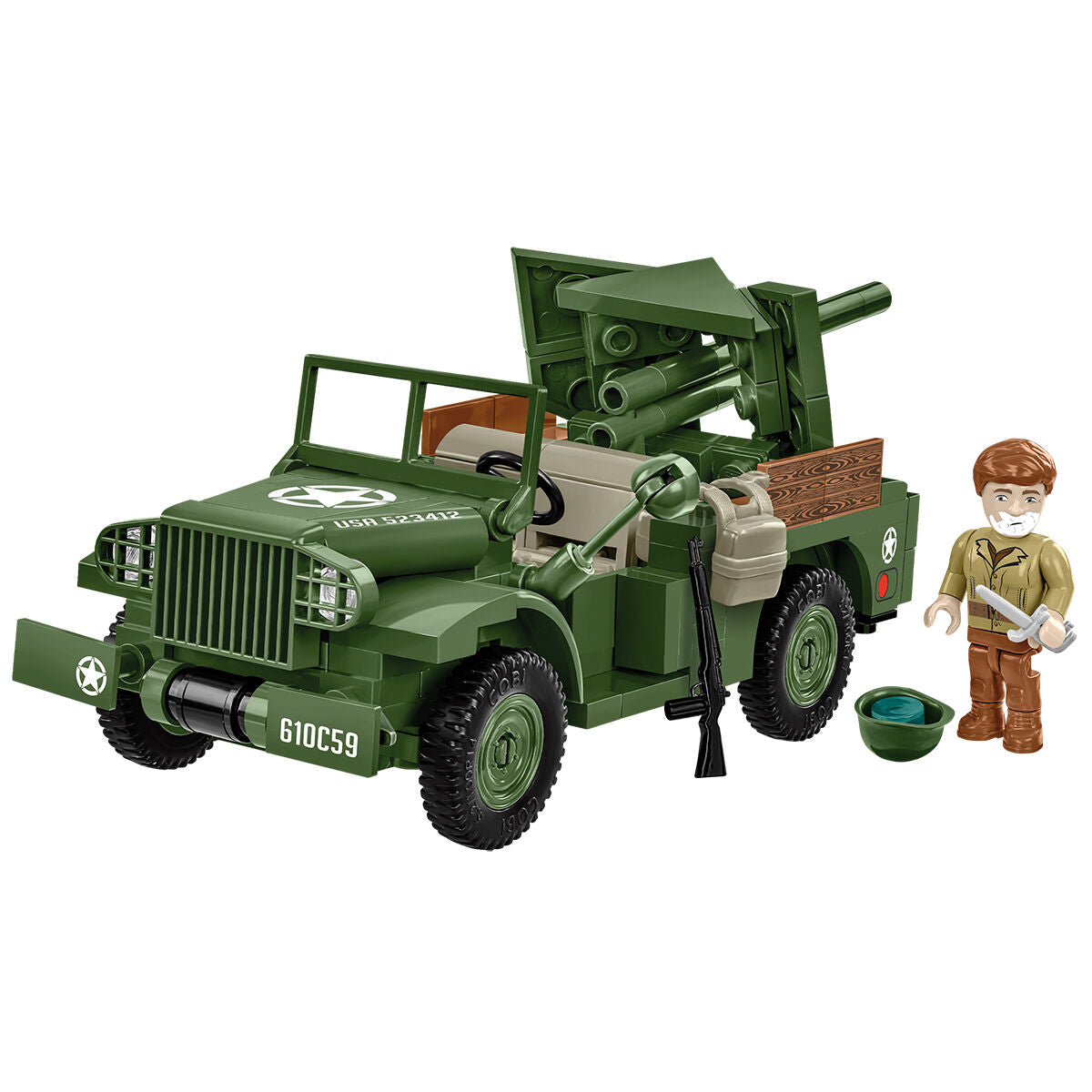 COBI 37 mm GMC M6 Fargo Vehículo: Juego n.° 3116