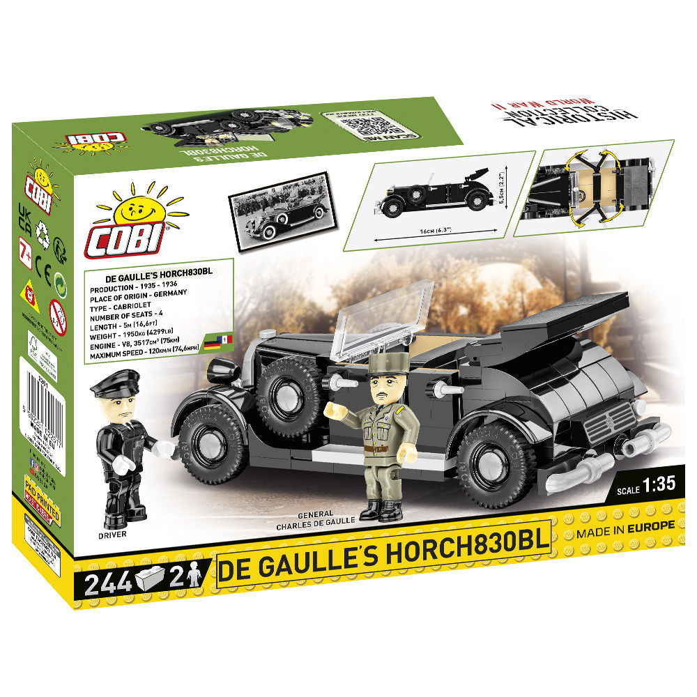 COBI De Gaulle's Horch830BL: Set #2261