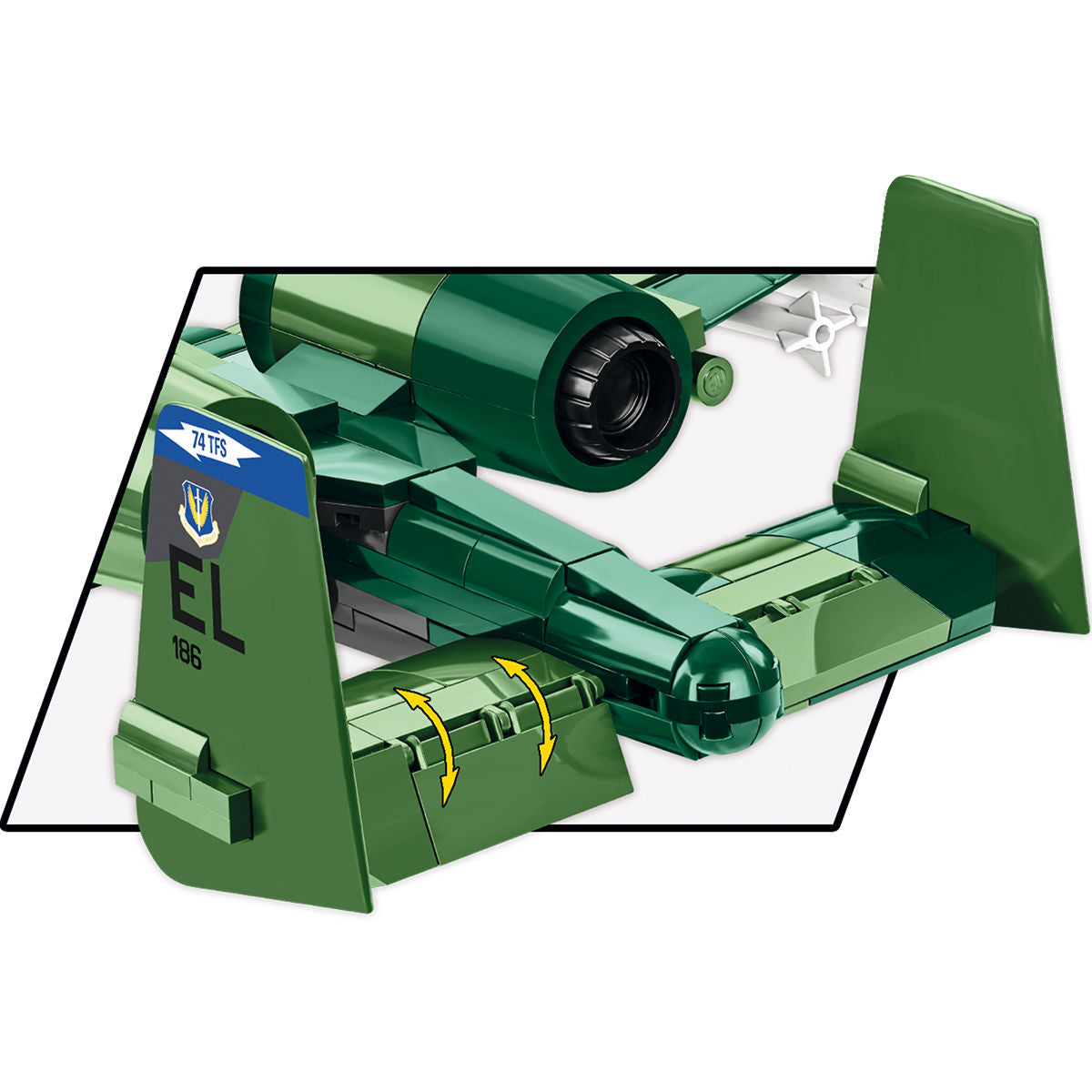 Avión de ataque COBI A-10 Thunderbolt II Warthog: Conjunto n.° 5856