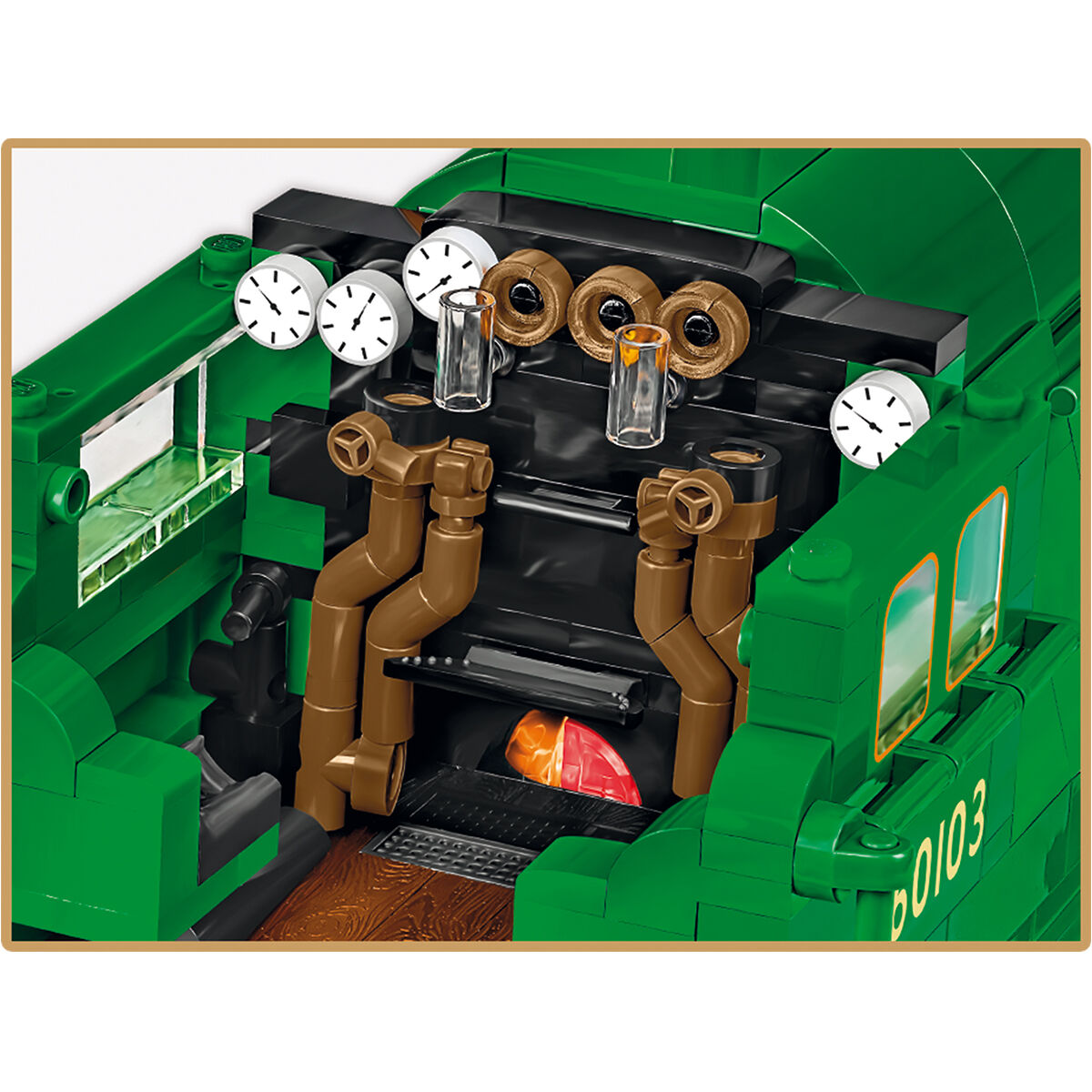 COBI Flying Scotsman British Steam Locomotive Train: Set #6292